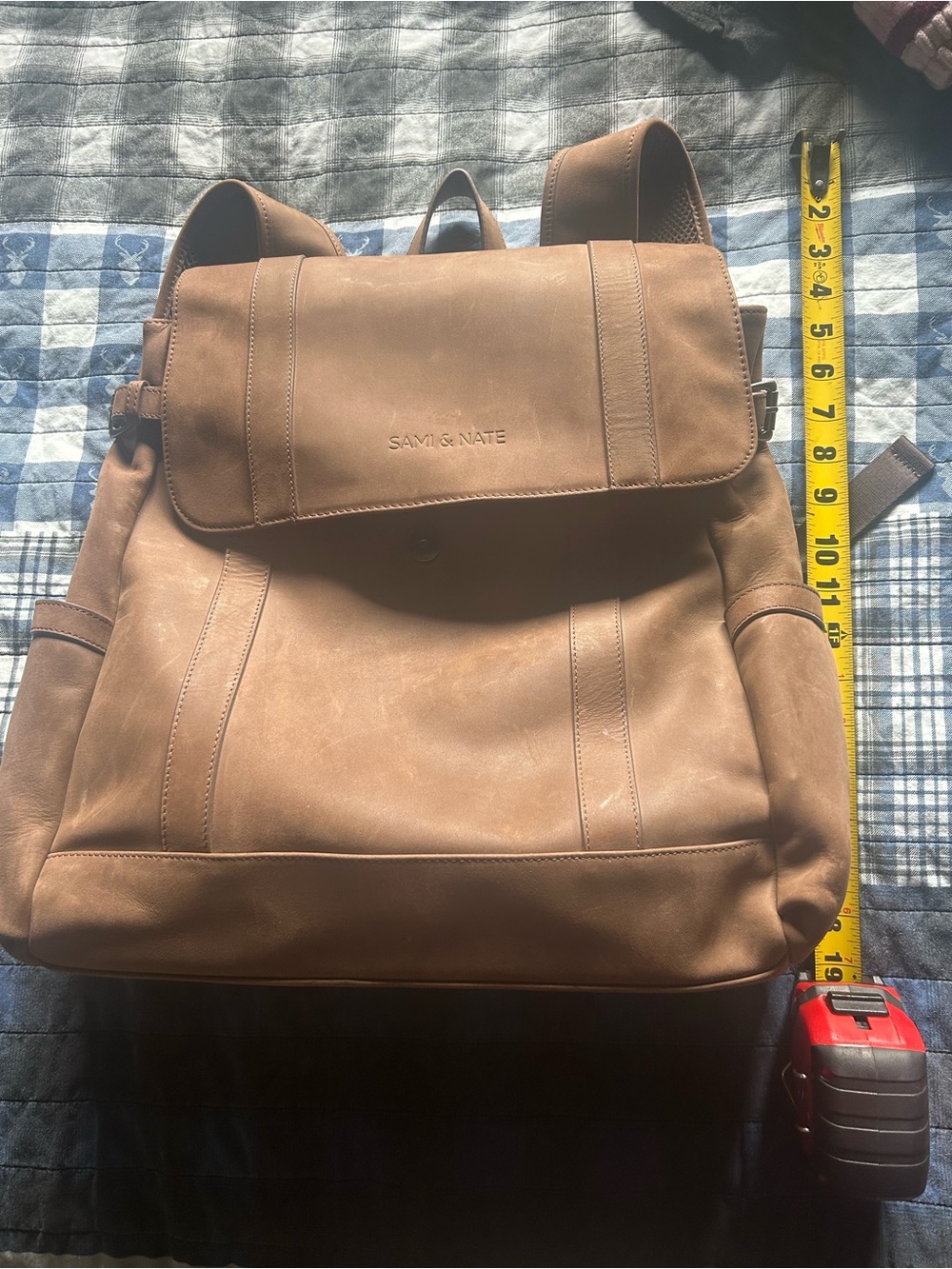 Sami & Nate Leather Backpack